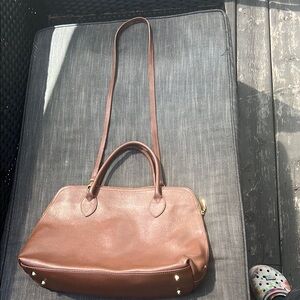Vera Pelle Brown Leather Bag